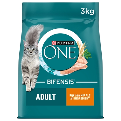 ONE Purina ONE Adult Kattenvoer Kip Volkoren Granen 3 kg – 3 kg