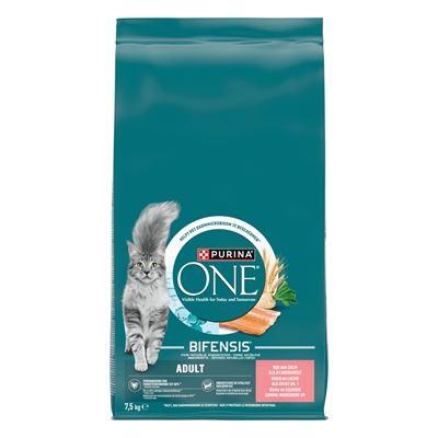 ONE Purina ONE Adult Kattenvoer Zalm 7,5 kg – Volkorengranen