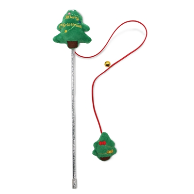 CROCI Kattenhengel Kerstboom 45 cm – met belletje