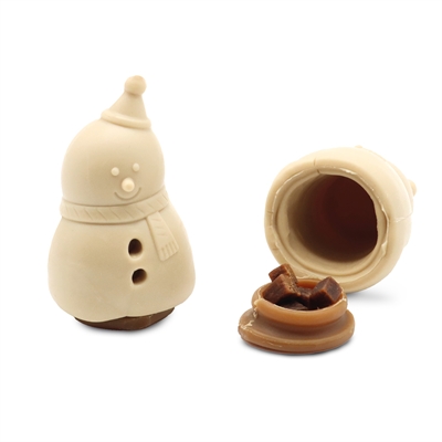 CROCI kauwsnack sneeuwpop/kerstboom gevuld 128 g (assorti)