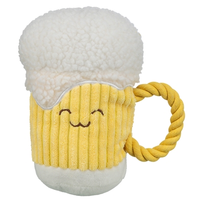 TRIXIE hondenspeeltje Oktoberfest Bier Pluche 23 cm – pluche/ribstof