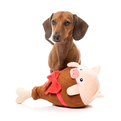 FUZZYARD hondenspeeltje Ham A Merry Pigmas Bout 18×9,5×9,5 cm