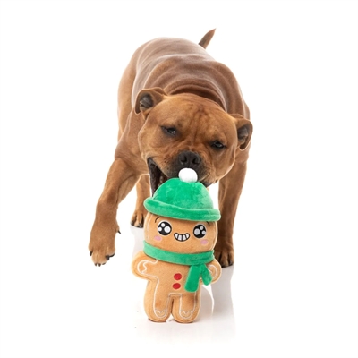 FUZZYARD hondenspeeltje Holly Jolly Chillybread 26×15×3 cm – pluche