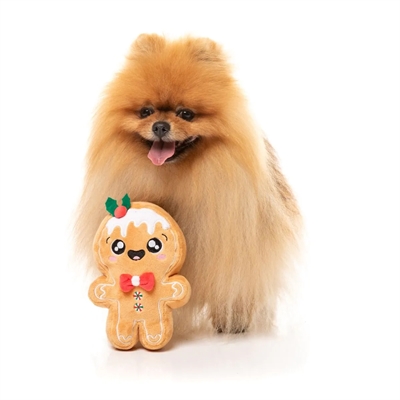 FUZZYARD hondenspeeltje Mistle-Dough 23×15×3 cm – pluche kerstkoekje