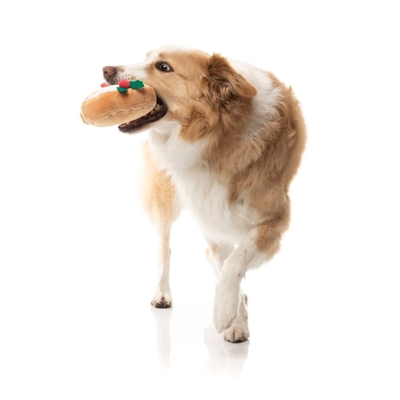 FUZZYARD hondenspeeltje Mistle-Dough 23×15×3 cm – pluche kerstkoekje