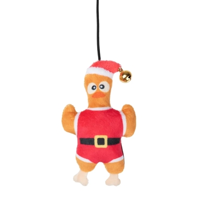 FUZZYARD kattenhengel Cluckin Claus 30 cm / 11×6×5 cm – Kerst