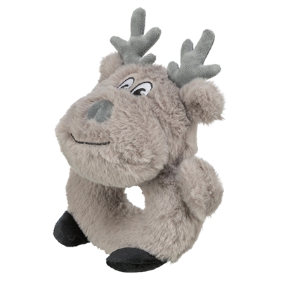 TRIXIE hondenspeeltje Xmas rendier pluche 24 cm – grijs