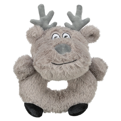 TRIXIE hondenspeeltje Xmas rendier pluche 24 cm – grijs