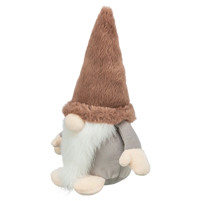 TRIXIE hondenspeeltje Kerstkabouter 30 cm – pluche met geluid