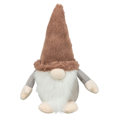 TRIXIE hondenspeeltje Kerstkabouter 30 cm – pluche met geluid