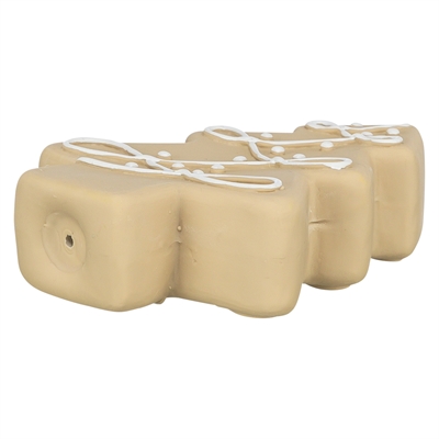 TRIXIE hondenspeeltje kerstboom latex 13 cm – beige