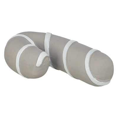 TRIXIE hondenspeeltje Xmas Kerststok latex 10 cm – grijs