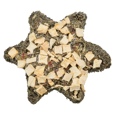 TRIXIE Snackmix voor konijnen Xmas-ster Pastinaak/Rodebiet 80 g