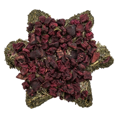 TRIXIE Snackmix voor konijnen Xmas-ster Pastinaak/Rodebiet 80 g