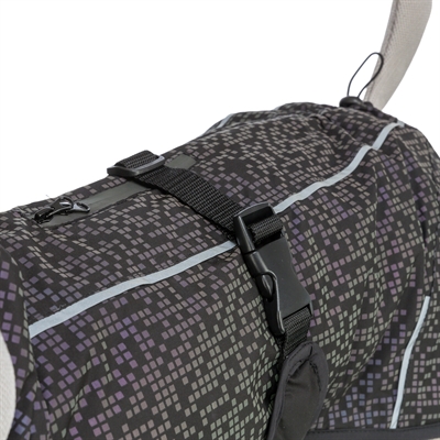 TRIXIE Hondenjas Limoux Reflect Volledig reflecterend, licht gewatteerd - Zwart/Grijs - 62 cm