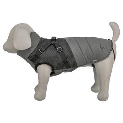 TRIXIE Hondenjas Pontis - geheel reflecterend - Grijs - 40 cm