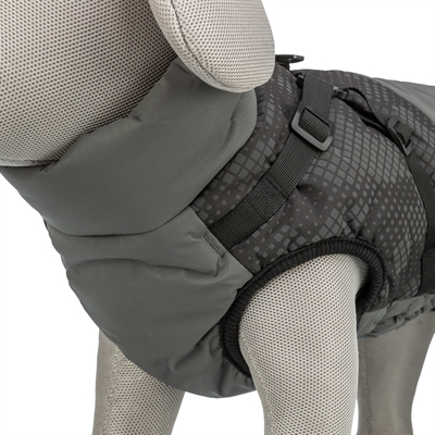 TRIXIE Hondenjas Pontis - geheel reflecterend - Grijs - 40 cm