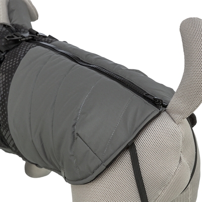 TRIXIE Hondenjas Pontis - geheel reflecterend - Grijs - 40 cm