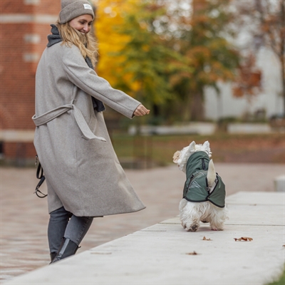 TRIXIE Hondenjas Winter Explore Thermo 25 cm – olijfgroen