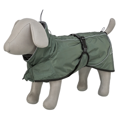 TRIXIE Hondenjas Winter Explore Thermo Warmtereflecterend, Water- & Winddicht - Olijfgroen - 45 cm