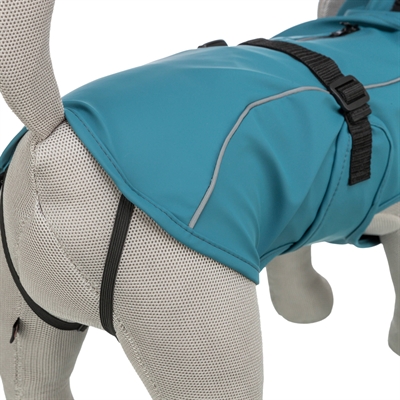 TRIXIE Regenjas hond Vimy 40×40-54 cm – Petrol