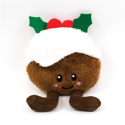 HAPPY PET hondenknuffel Kerstpudding 25×16×6 cm