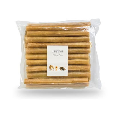 PETSTYLE LIVING Geperste Staaf 20 cm – 20 st – Runderhuid