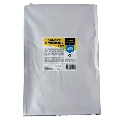 UTOPIA Drijvende Vijverkorrel 6 mm 1 kg – Voor Vijvervissen