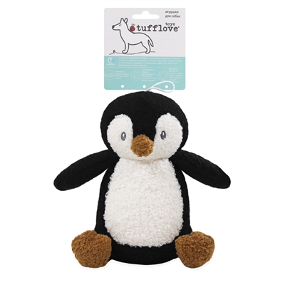 CUPID & COMET hondenknuffel Tufflove Pinguïn met pieper 21×12×23 cm