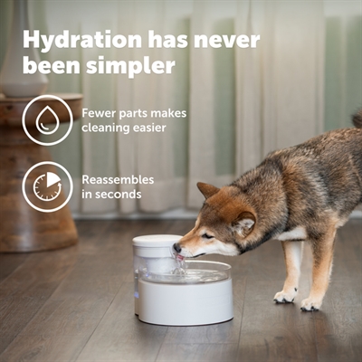 PETSAFE Drinkfontein Outlast 1,8 L – pomploos HydroSpin met filter