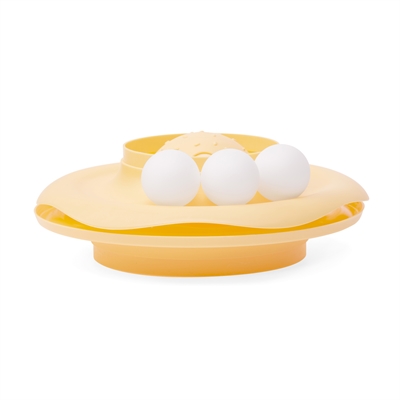 IMAC kattentoren 3 niveaus 24×24×15 cm – geel