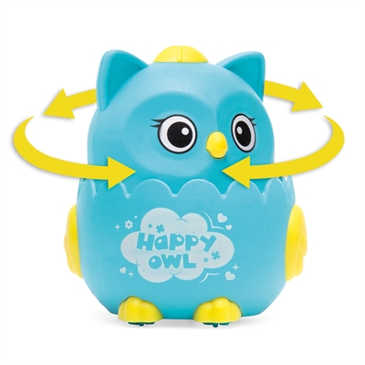 IMAC kattenspeeltje Happy Owl Speed 6,5×6,5×7,5 cm – assorti