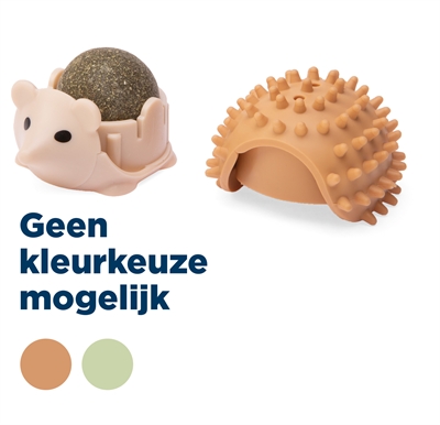 <span id="brand" data="imac"/> kattenspeeltje Egel met catnipbal 6,5×5,5×4 cm