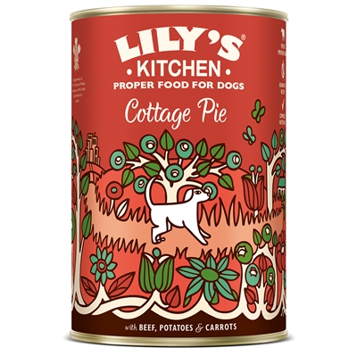 LILY'S KITCHEN hondenvoer Cottage Pie 6x400 g – rundvlees