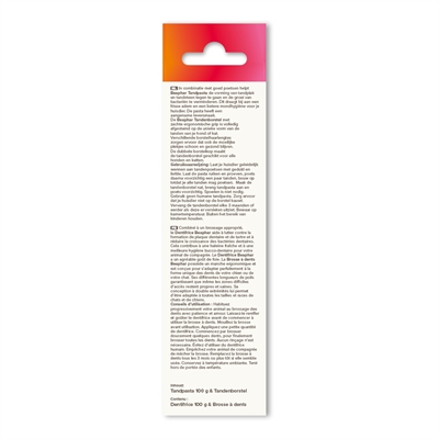 BEAPHAR Tandpasta & Borstel Set voor hond en kat – leversmaak