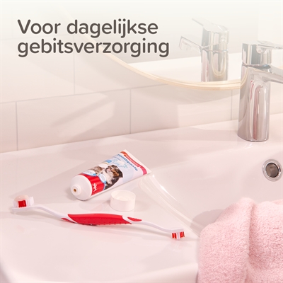 BEAPHAR Tandpasta & Borstel Set voor hond en kat – leversmaak