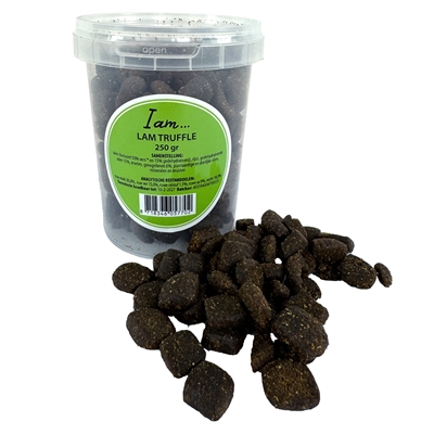 I AM Hondensnack Lam Truffle 250 g – 50% vers lamsvlees