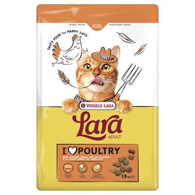 LARA kattenbrokken Adult Gevogelte Kalkoen/Kip 1,9 kg