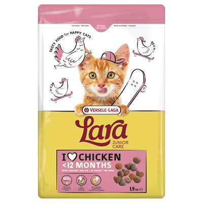 LARA kittenvoer Junior Care kip 1,9 kg