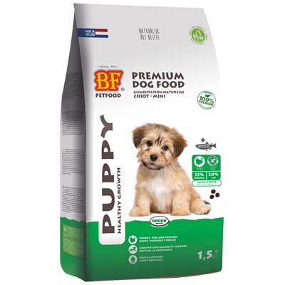 BF PETFOOD Puppyvoer voor kleine rassen 1,5 kg