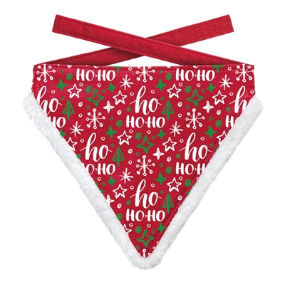 PLENTY GIFTS hondenbandana Kerst HoHo 18,5×22,5 cm – rood