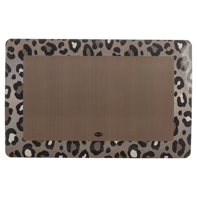 <span id="brand" data="trixie"/> placemat Leo panterprint 44×28 cm – assorti, antislip