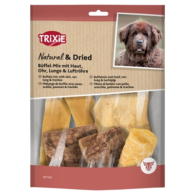 TRIXIE Hundesnack Buffelmix 130 g – Monoprotein, glutenfrei