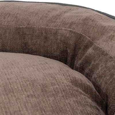 TRIXIE Hondenmand Lennox orthopedisch met memory-effect - bruin - 70x70 cm