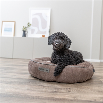 TRIXIE Hondenmand Lennox orthopedisch met memory-effect - bruin - 70x70 cm