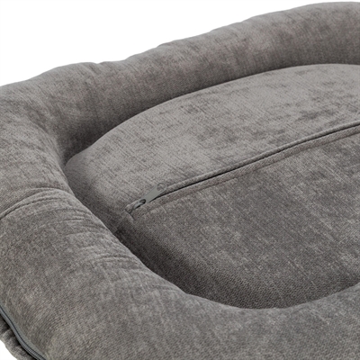 TRIXIE Hondenkussen Lennox Orthopedisch met memory-schuim - Grijs - 90x70 cm