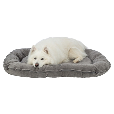 TRIXIE Hondenkussen Lennox Orthopedisch met memory-schuim - Grijs - 90x70 cm
