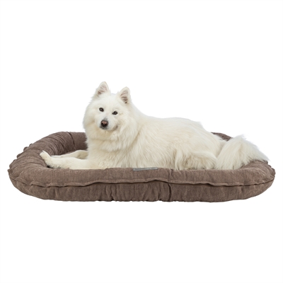 TRIXIE Hondenkussen Lennox Orthopedisch met visco-elastisch schuim (memory) - Bruin - 90x70 cm