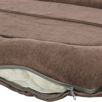 TRIXIE Hondenkussen Lennox - orthopedisch met visco-elastisch (memory) schuim - bruin - 110x85 cm