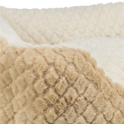 <span id="brand" data="trixie"/> Hondenmand Kaline Mio Hoekig 50×40 cm – Lichtbruin/Crème